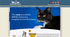 Desktop Screenshot of airparkanimal.com